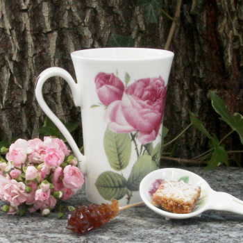 Teetasse Emiliy "Rose Redoute"