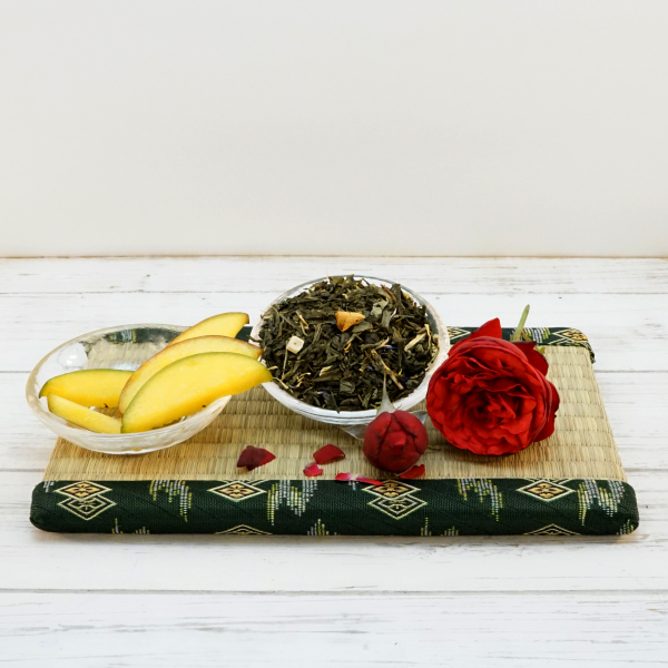 Grüntee Rose des Orient Mango Rose