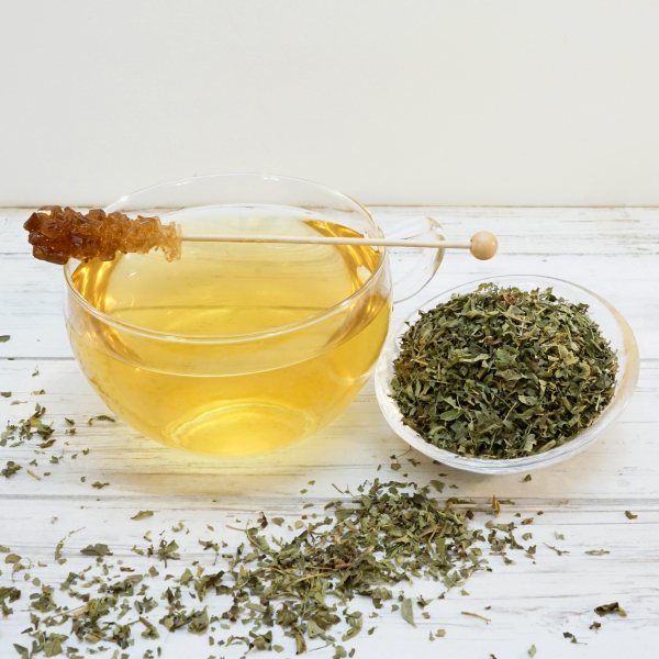 Kräutertee Zitronenverbena geschnitten