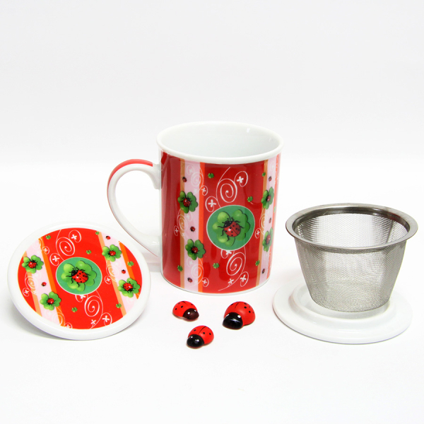 Kräuterteetasse "Glücksbringer"