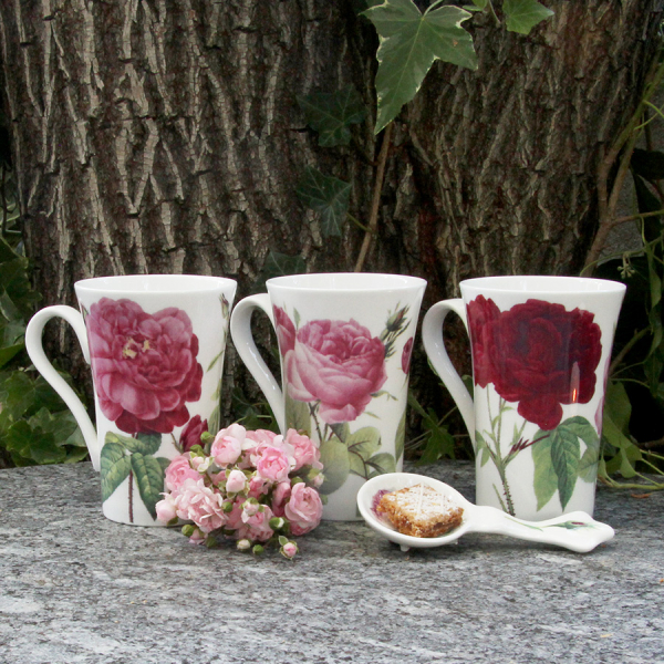Teebeutelablage "Rose Redoute"