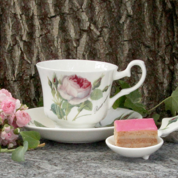 Teetasse, Kaffetasse "RoseRedoute"